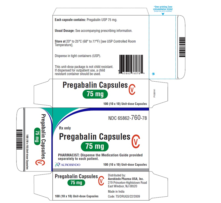 Pregabalin Aurobindo 75mg 90 caps (Narkotika)